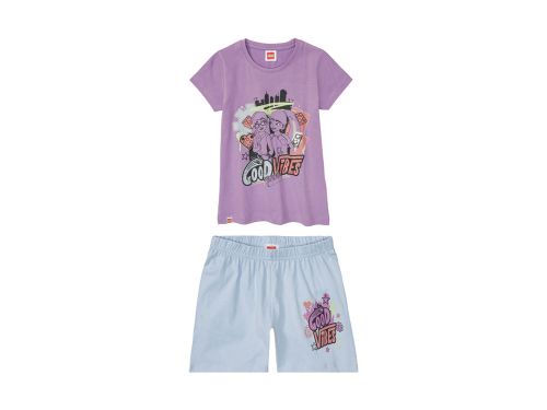 Піжама 098-104 см (2-4 years)   (футболка і шорти) для дівчинки Disney 410194-1 Різнобарвний 91059