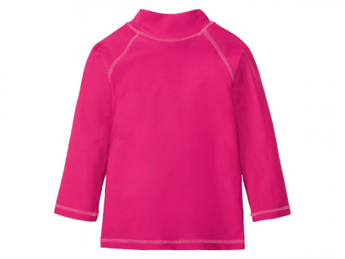 Футболка-лонгслів для купання    із захистом UPF 50 для дівчинки Nickelodeon 334316 122-128 см (6-8 years) рожевий 68002