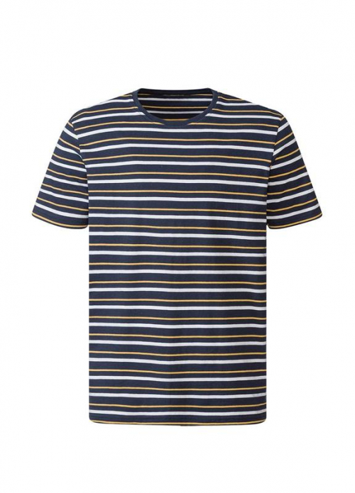 Піжама (футболка і шорти) для чоловіка Livergy 409166/1 36 / S темно-синій  78949