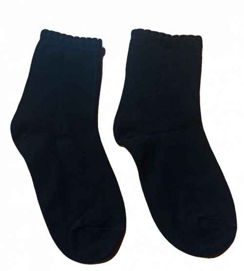 Шкарпетки довгі для дівчинки H&amp;M BDO44365-2 розмір взуття 19-21 (1-2 years) чорний 67101