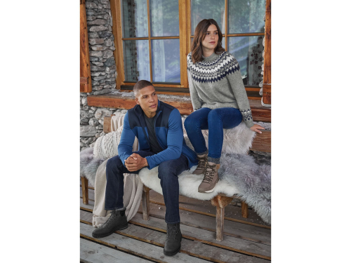 Джинси 56,XL  Regular Fit на мікрофлісі для чоловіка Livergy 393318 темно-синій 91187