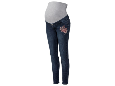 Джинси 34,XS  Skinny для вагітних для жінки Esmara 310857 темно-синій 89045