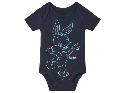 Боді (звич.) з коротким рукавом для хлопчика Disney 468575 062-68 см (2-6 months) темно-синій  87564