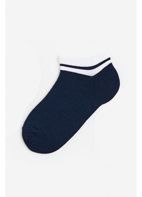 Шкарпетки 31-33   короткі для хлопчика H&amp;M 1044794-001-1 темно-синій 80834
