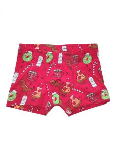 Трусики боксери однотонні для хлопчика H&M 0939326 110-116 см (4-6 years) червоний  76645