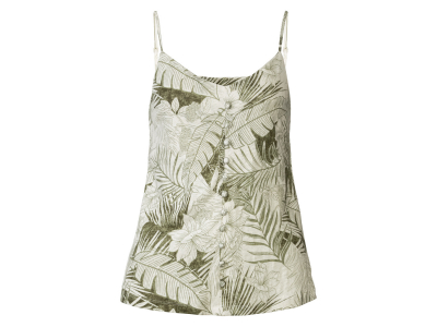 Топ (звич.) із вузькими бретелями для жінки Esmara 408463 34 / XS Різнобарвний  88167