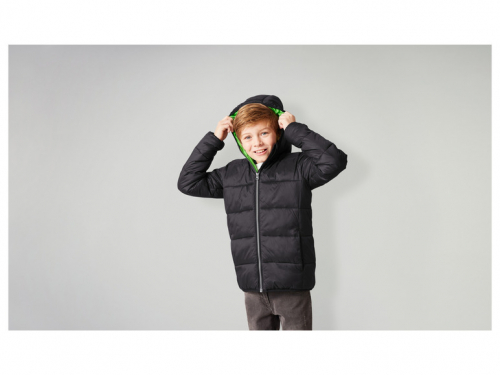 Куртка демісезонна 134 см (8-9 years)   з капюшоном для хлопчика Pepperts 450892 чорний 88010