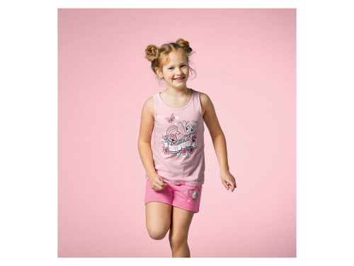 Костюм (звич.) (майка і шорти) для дівчинки Disney 373342-1 110-116 см (4-6 years) рожевий  90608