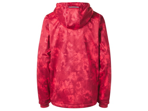 Куртка Softshell 134-140 см (8-10 years)   водовідштовхувальна та вітрозахисна для дівчинки Crivit 445136 червоний 87802