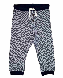 Штани для хлопчика H&M 0383432 080 см (9-12 months) синій  66864