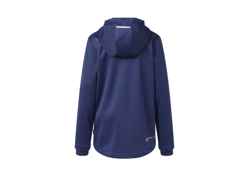 Куртка Softshell 134-140 см (8-10 years)   водовідштовхувальна та вітрозахисна для дівчинки Rocktrail 418412 темно-синій 81691
