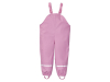 Напівкомбінезон-дощовик на флісовій підкладці для дівчинки Lupilu 315765 122-128 см (6-8 years) рожевий 72869
