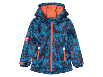 Куртка Softshell водовідштовхувальна та вітрозахисна для хлопчика Lupilu 375430 086-92 см (12-24 months) Різнобарвний  81699