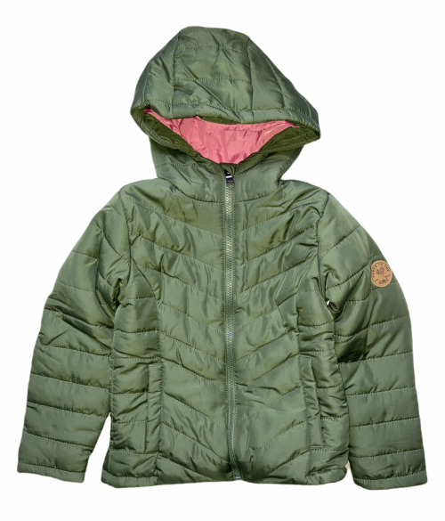 Куртка демісезонна 122-128 см (6-8 years)   водовідштовхувальна та вітрозахисна для дівчинки Action 3001143 хакі 66319