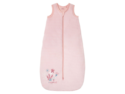 Спальний мішок велюровий утеплений для дівчинки Lupilu 370411 092 см (18-24 months) рожевий  82939