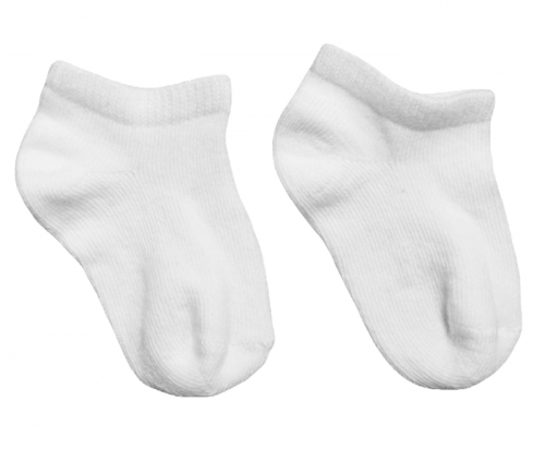 Шкарпетки короткі для хлопчика H&amp;M BDO44365 розмір взуття 10-12 (0-3 months) білий 67067