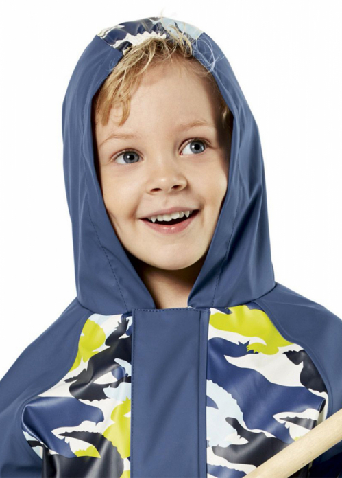 Куртка-дощовик  для хлопчика Lupilu 307992-1 098-104 см (2-4 years) синій 61004