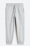 Спортивні штани   Джоггеры з щільного трикотажу для хлопчика H&M 0738873-019 098 см (2-3 years) сірий 80197