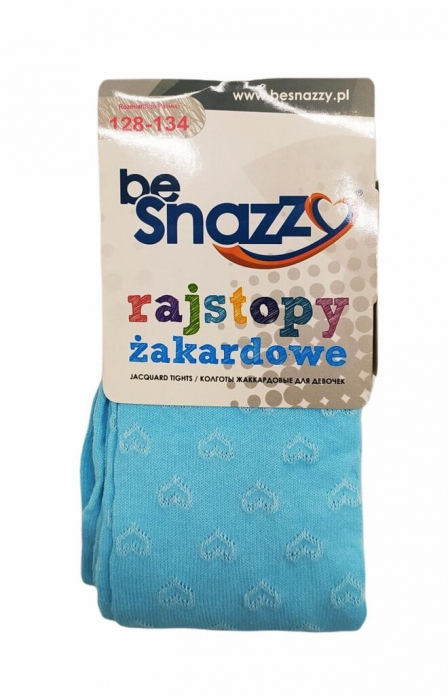 Колготки ажурні для дівчинки Be Snazzy RA-07 068-74 см (3-9 months) блакитний  83547