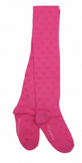 Колготки ажурні для дівчинки Be Snazzy RA-007 068-74 см (3-9 months) малиновий  83535
