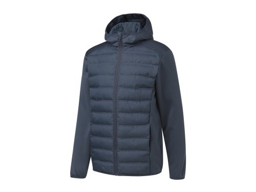 Куртка демісезонна комбінована Softshell / Софтшелл для чоловіка Crivit 435526 36 / S графітовий  85450