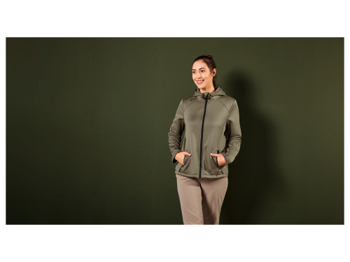 Куртка Softshell L   водовідштовхувальна та вітрозахисна для жінки Rocktrail 375489 хакі 91169
