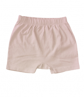 Шорти бавовняні трикотажні для хлопчика H&M 0986472-3 068 см (3-6 months) бежевий  83157