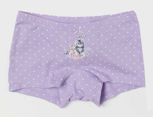 Трусики  для дівчинки H&amp;M 0688916028 134-140 см (8-10 years) фіолетовий 63366