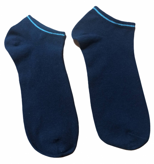 Шкарпетки короткі для хлопчика H&amp;M BDO44365-2 розмір взуття 34-36 (10-13 years) темно-синій 67093