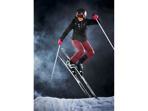 Гірськолижні штани 40,L   спорт сноуборд утеплені для жінки Crivit 363596 бордовий 69273