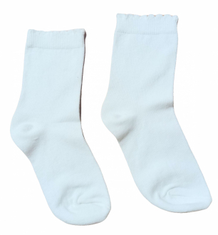 Шкарпетки 22-24   довгі для дівчинки H&M BDO44365-3-1 білий 67157