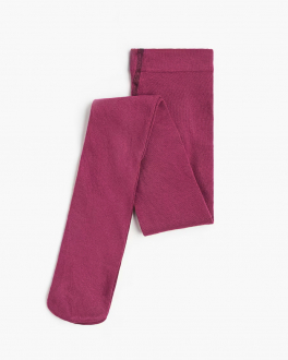 Колготки 092 см (18-24 months)   бавовняні для дівчинки H&M 0738859-044 бордовий 91363