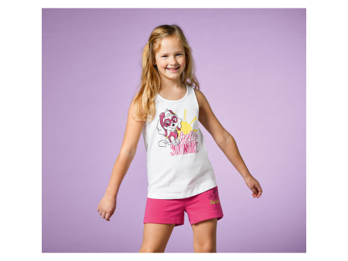 Майка (звич.) бавовняна з принтом для дівчинки Disney 373342 122-128 см (6-8 years) білий  84919
