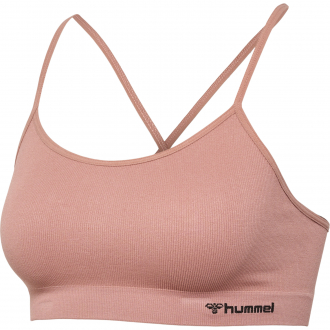 Спортивний топ безшовний для жінки Hummel 211785 34 / XS рожевий  77983