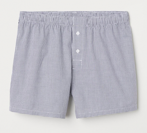 Труси-боксери  для чоловіка H&amp;M 0662369003 38 / M сірий 62667