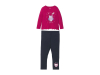 Піжама    (лонгслів і штани) для дівчинки Lupilu 307061 098-104 см (2-4 years) малиновий (темно-рожевий) 72778
