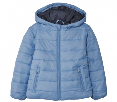 Куртка демісезонна 116 см (5-6 years)   водовідштовхувальна та вітрозахисна для дівчинки Lupilu 295877 блакитний 57898