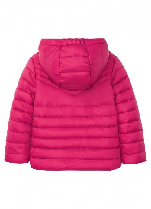 Куртка демісезонна 092 см (18-24 months)   водовідштовхувальна та вітрозахисна для дівчинки Lupilu 328104 малиновий (темно-рожевий) 72808