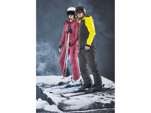 Гірськолижні штани 40,L   спорт сноуборд утеплені для жінки Crivit 363596 бордовий 69273