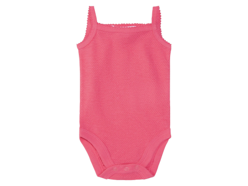 Боді 074-80 см (6-12 months)   ажурні набір 2 шт.  для дівчинки Lupilu 370944 Різнобарвний 86154