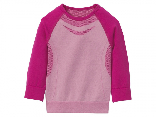 Комплект термобілизни  для дівчинки Crivit 315603 086-92 см (12-24 months) рожевий 65249