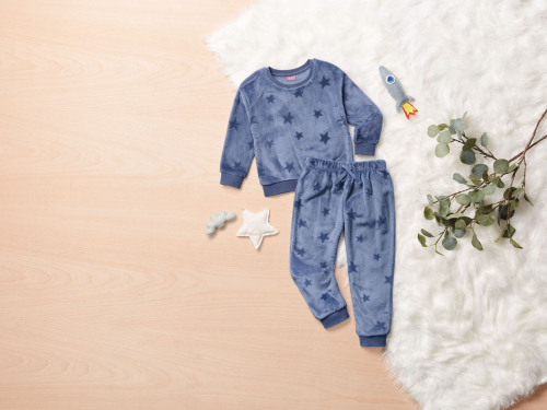 Піжама 110-116 см (4-6 years)   (світшот і штани) для дівчинки Lupilu 416101 синій 89395