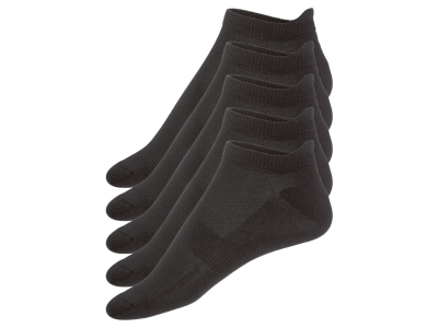 Шкарпетки набір 5 пар. для жінки Crivit 407246 розмір взуття 39-40 чорний  82403