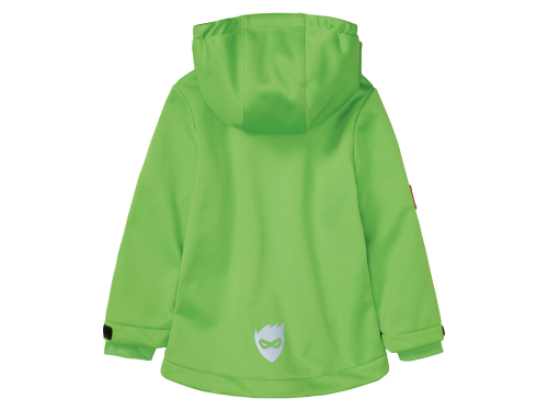 Куртка Softshell водовідштовхувальна та вітрозахисна для хлопчика Lupilu 375430 098-104 см (2-4 years) салатовий  81700