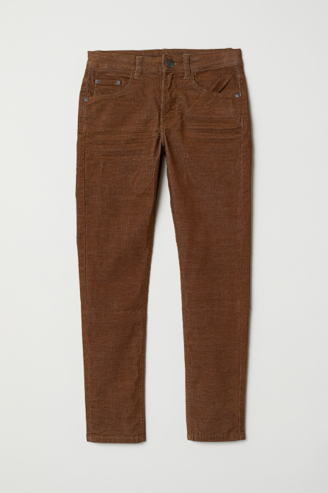 Штани  для хлопчика H&amp;M 0639270004 140 см (9-10 years) коричневий 60097
