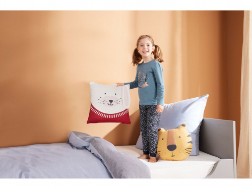 Піжама (лонгслів і штани) для дівчинки Lupilu 416696 122-128 см (6-8 years) синій  84923