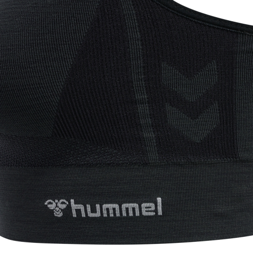 Спортивний топ з перехрещеними лямками для жінки Hummel 211937 34 / XS чорний  77998