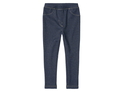 Джегінси 098-104 см (2-4 years)  Skinny на флісі для дівчинки Lupilu 426682 темно-синій 88310