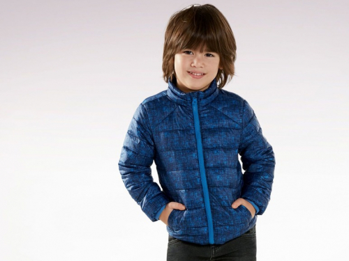 Куртка демісезонна 098 см (2-3 years)   водовідштовхувальна та вітрозахисна для хлопчика Lupilu 313992 синій 77888