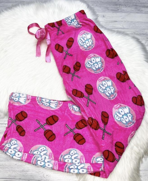 Піжамні штани плюшеві для жінки Tootsie Roll 155378/1 40 / L рожевий  79236
